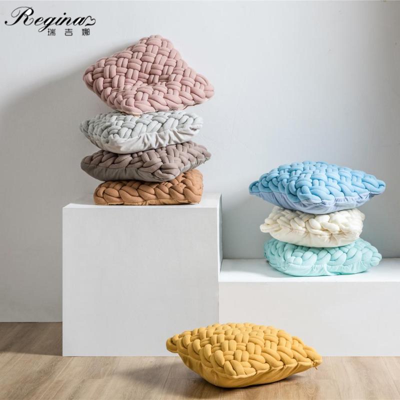 REGINA Brand Cotton Hand Knot Car Seat Cushion Nordic Style Home Decoration Chair Back Cushions Bed Sofa Decorative Throw Pillow, White
REGINA Brand Cotton Hand Knot Car Seat Cushion Nordic Style Home Decoration Chair Back Cushions Bed Sofa Decorative Throw Pillow, White