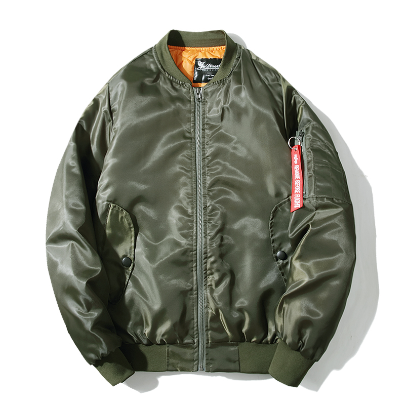 2020 Autumn Winter Pilot Jacket Coat Thick Bomber Ma1 Men Bomber Jackets Baseball Coats M-XXXL, Army green
2020 Autumn Winter Pilot Jacket Coat Thick Bomber Ma1 Men Bomber Jackets Baseball Coats M-XXXL, Army green
