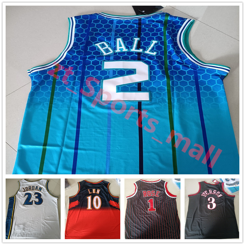 New Basketball Jerseys 23 LEN JOROAN 10 ROSE 1 IVERSON 3 BALL 2 Stitch Jersey, As shown in illustration
New Basketball Jerseys 23 LEN JOROAN 10 ROSE 1 IVERSON 3 BALL 2 Stitch Jersey, As shown in illustration