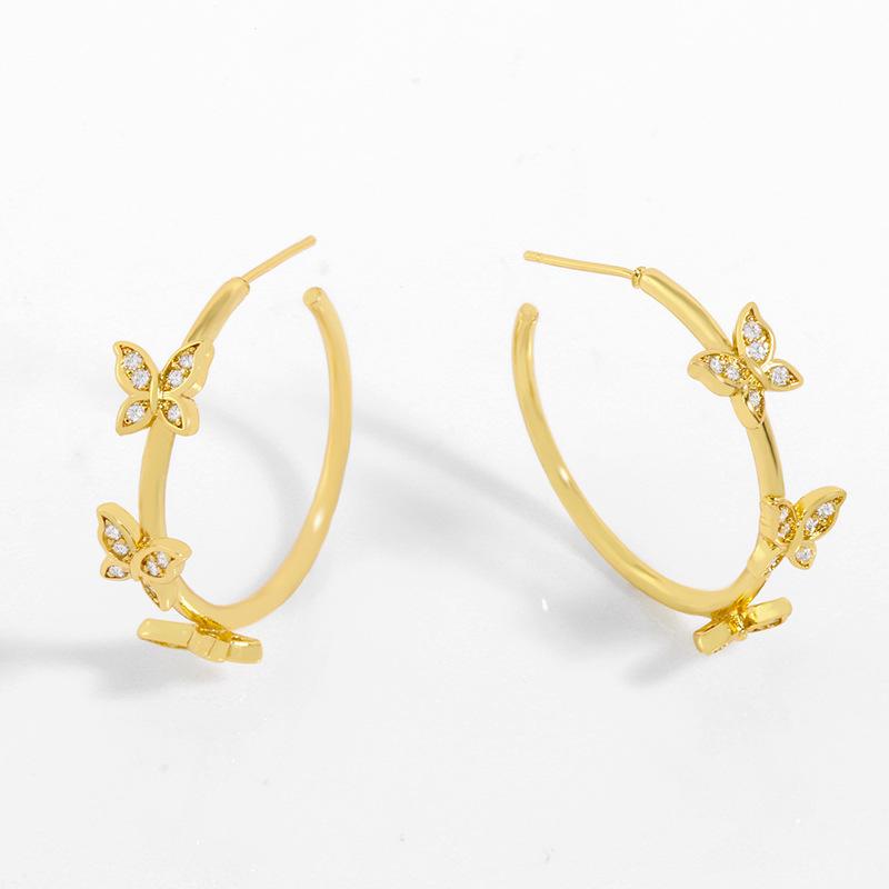 Butterfly Earrings for Female Wholesale Earings Gold Color Geometric Exaggerated Women's Ear Accessories Friend Gift Jewelry
Butterfly Earrings for Female Wholesale Earings Gold Color Geometric Exaggerated Women's Ear Accessories Friend Gift Jewelry
