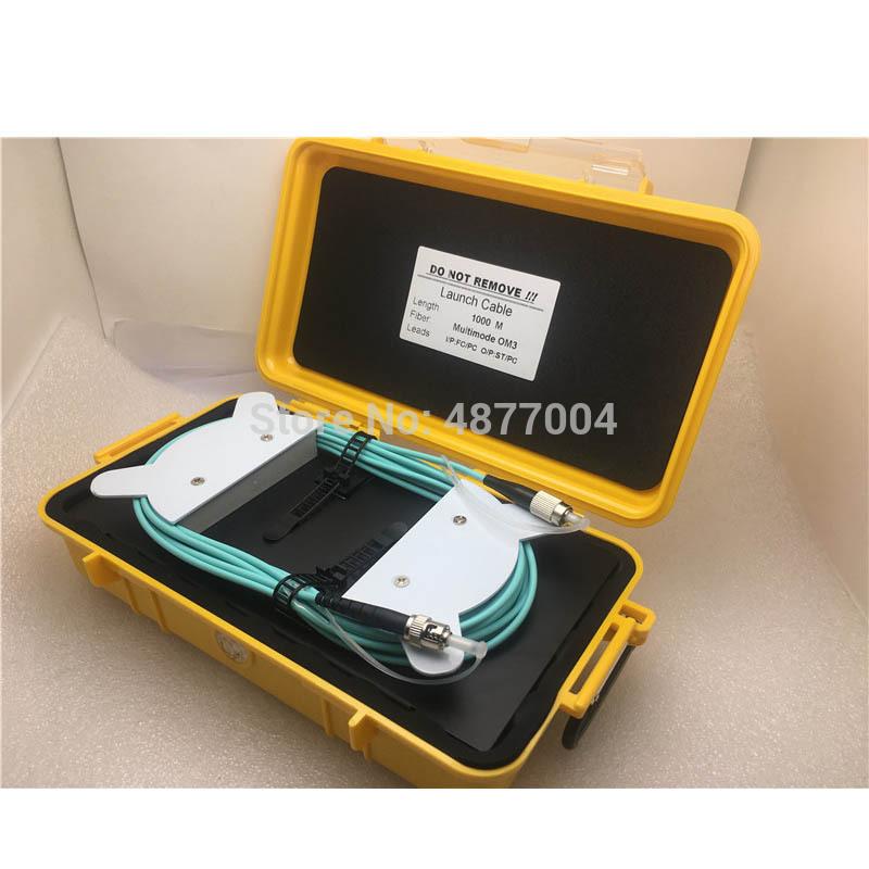 OTDR Launch Cable Box Single Mode,9/125 OM3 FC-SC 500M Multimode OTDR Launch Cable
OTDR Launch Cable Box Single Mode,9/125 OM3 FC-SC 500M Multimode OTDR Launch Cable