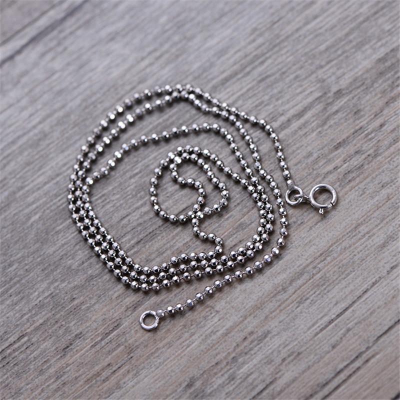 925 Sterling Silver Basic Chains Necklace Classic Jewelry Fit Pendant Women Bone Chain Bead Chian Nacklace Snake Chain Link
925 Sterling Silver Basic Chains Necklace Classic Jewelry Fit Pendant Women Bone Chain Bead Chian Nacklace Snake Chain Link