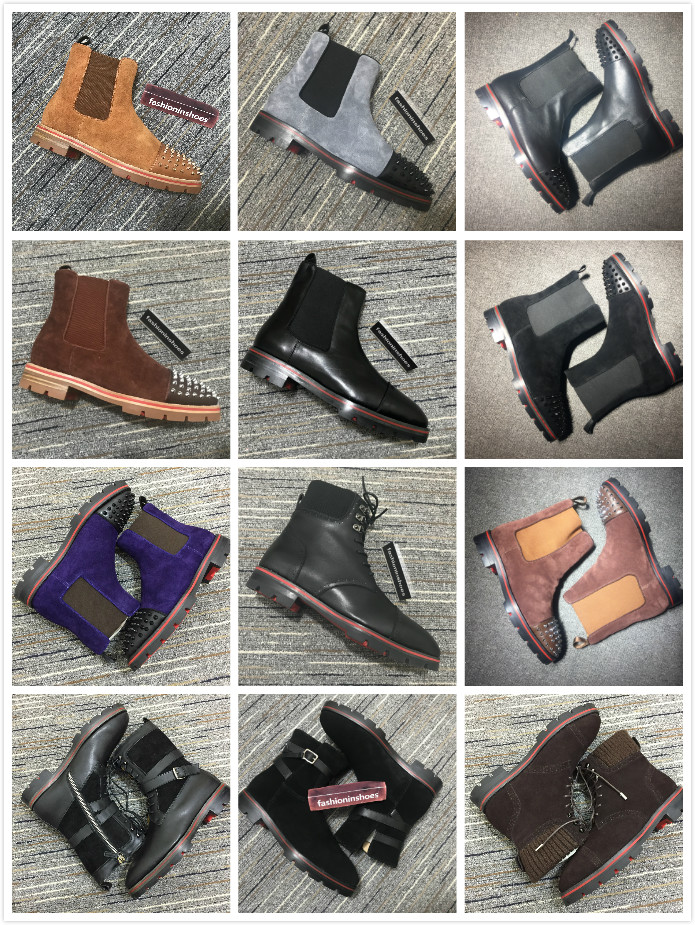 fashioninshoes red bottom sneaker melon men boot spikes suede leather red sole men shoes super perfect Motorcycle ankle boot for men 38-46, S4
fashioninshoes red bottom sneaker melon men boot spikes suede leather red sole men shoes super perfect Motorcycle ankle boot for men 38-46, S4