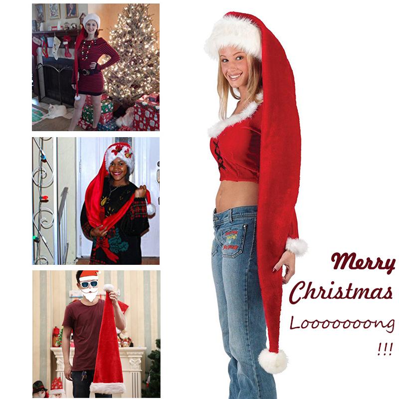 Ultra Long Christmas Hat New Design Red Soft Velvet Hats Santa Claus Cosplay Costume Long Xmas Hats Decoration for Kids Party
Ultra Long Christmas Hat New Design Red Soft Velvet Hats Santa Claus Cosplay Costume Long Xmas Hats Decoration for Kids Party