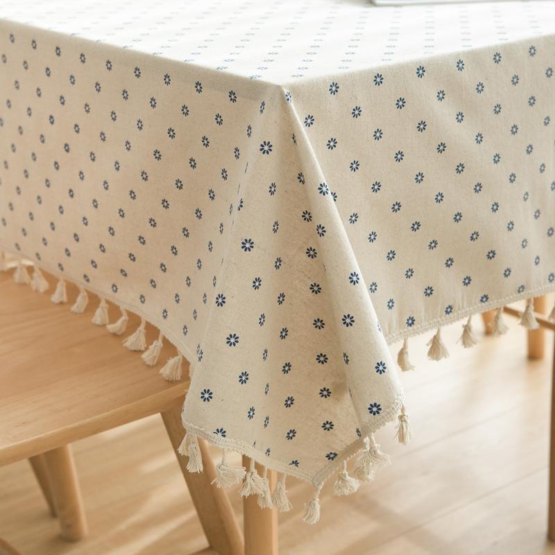 Japanese small fresh art floral tablecloth small daisy cotton and linen garden picnic cloth household table cover cloth1, Little blue daisy
Japanese small fresh art floral tablecloth small daisy cotton and linen garden picnic cloth household table cover cloth1, Little blue daisy