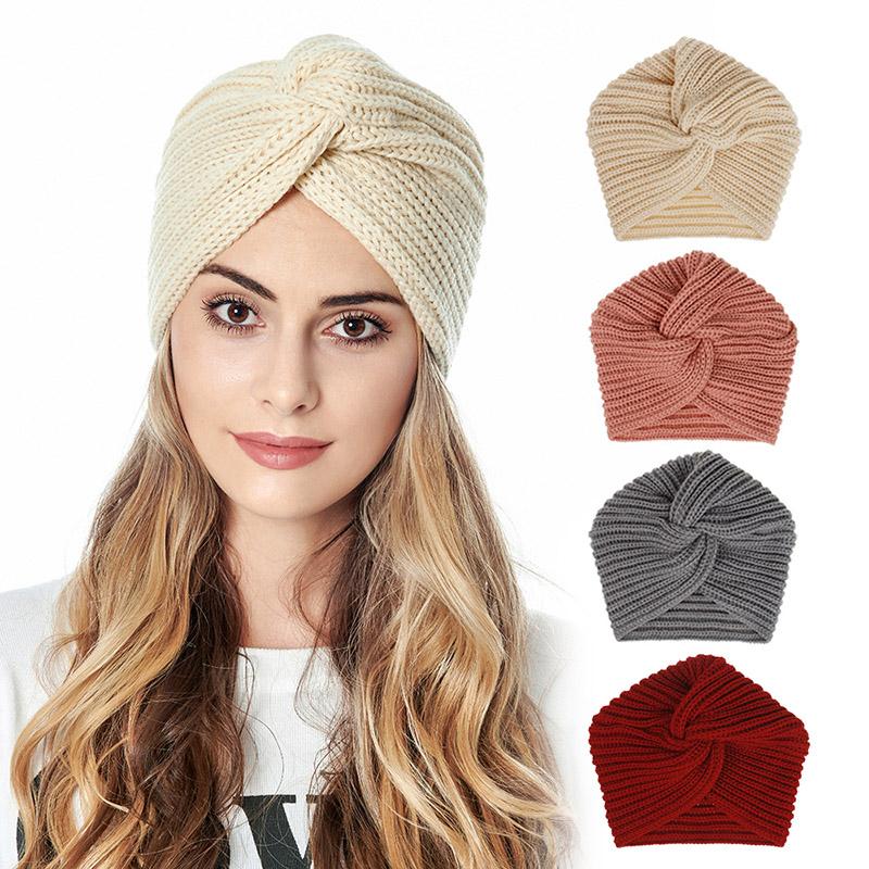 European Style Twisted Knot Braided Hair Band Pure Color Knitted Hat Imitation Cashmere 1Pcs Elastic Caps For Women Keep Warm, White
European Style Twisted Knot Braided Hair Band Pure Color Knitted Hat Imitation Cashmere 1Pcs Elastic Caps For Women Keep Warm, White