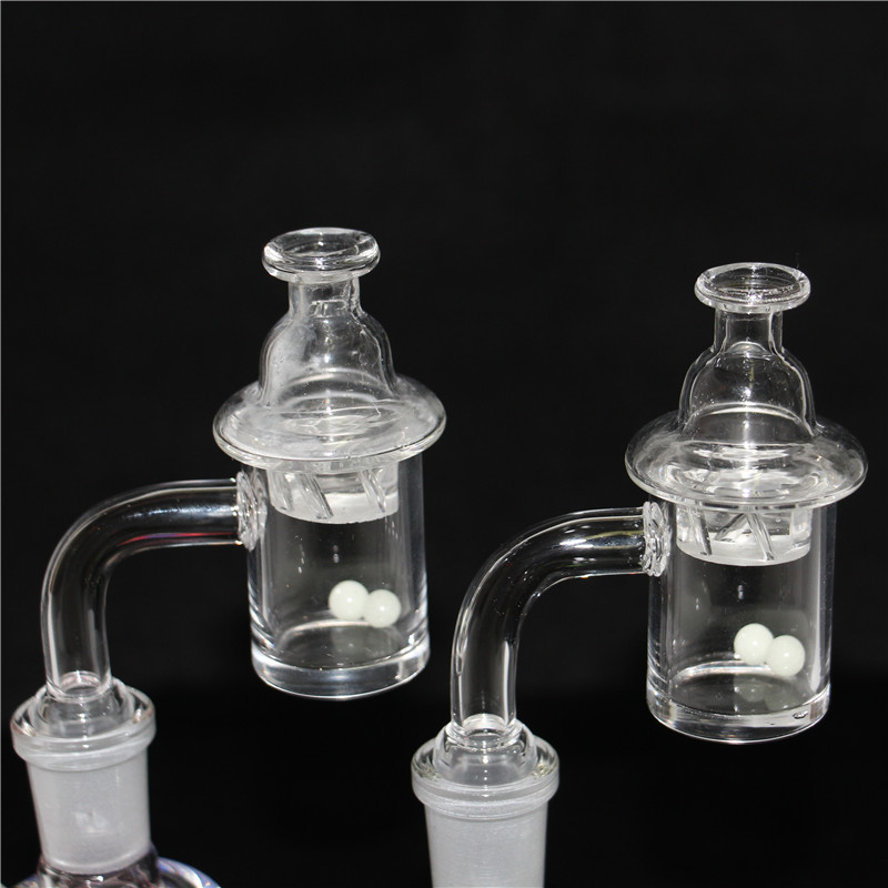 25mm Smoking Quartz Banger Nail with Cyclone Spinning Carb Cap Terp Pearl 10mm 14mm 18mm Female Male Joint for dab rig bong
25mm Smoking Quartz Banger Nail with Cyclone Spinning Carb Cap Terp Pearl 10mm 14mm 18mm Female Male Joint for dab rig bong