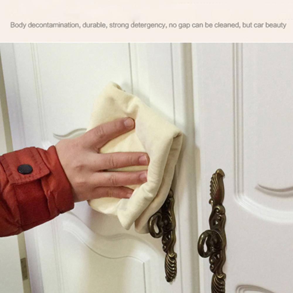 Auto Care Natural Chamois Car Cleaning Cloth Genuine Leather Wash Suede Absorbent Quick Dry Towel Streak Lint Free