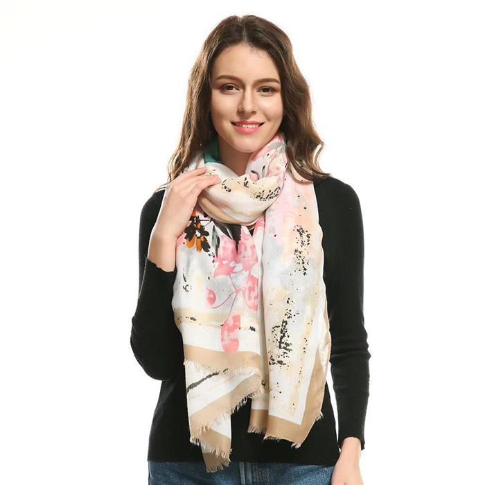 women printed floral scarf sunscreen wrap girls beach shawl bufanda tassels style headscarf
women printed floral scarf sunscreen wrap girls beach shawl bufanda tassels style headscarf