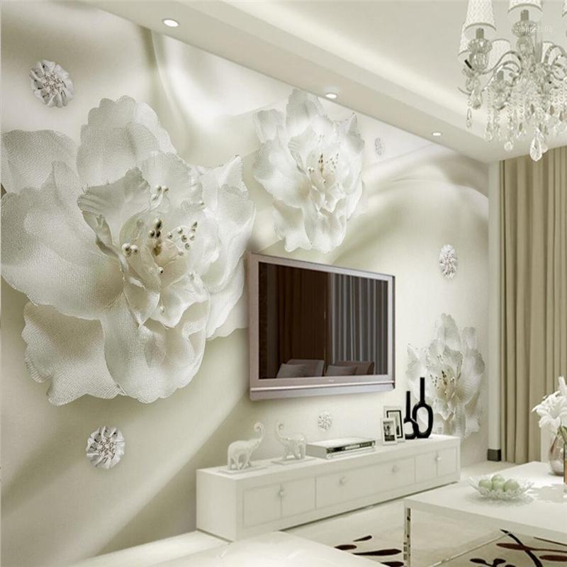 mural Custom wallpaper 3d beautiful light gray silk flowers European style 3d backdrop papel de parede wallpaper mural1, As pic
mural Custom wallpaper 3d beautiful light gray silk flowers European style 3d backdrop papel de parede wallpaper mural1, As pic