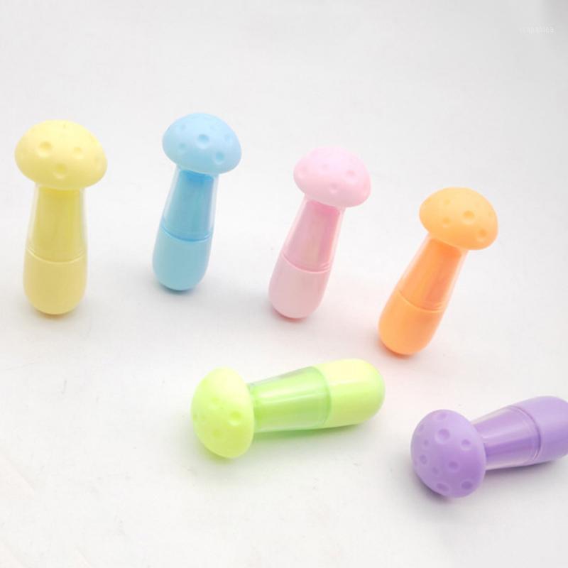 6Pcs Creative Cartoon Mushroom Shape Highlighter Hand Account Drawing Pen Marcador Child Gift Office&School Supplies Wholesale1
6Pcs Creative Cartoon Mushroom Shape Highlighter Hand Account Drawing Pen Marcador Child Gift Office&School Supplies Wholesale1