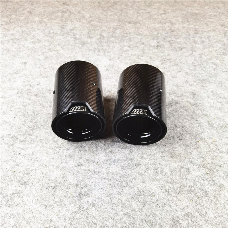 1 PC Car Exhaust Systems Shiny Carbon Muffler Pipes Tail End Glossy Black Stainless Steel Exhausts Tips For M2 M3 M4
1 PC Car Exhaust Systems Shiny Carbon Muffler Pipes Tail End Glossy Black Stainless Steel Exhausts Tips For M2 M3 M4