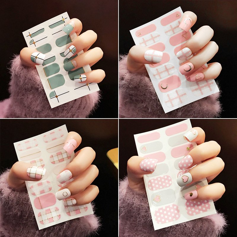 Nail Stickers 3d Stamping Imitation Diamond Waterproof Nails Stickerss Full Art Manicures Decorations, Black
Nail Stickers 3d Stamping Imitation Diamond Waterproof Nails Stickerss Full Art Manicures Decorations, Black