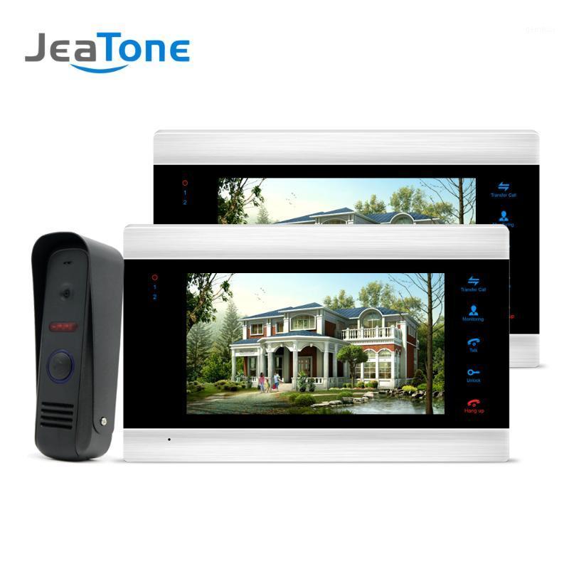 7"Color LCD Video Door Phone Home Security Intercom System+1Waterproof Mini Doorbell Camera Multi-language Menu 1200TVL Camera1
7"Color LCD Video Door Phone Home Security Intercom System+1Waterproof Mini Doorbell Camera Multi-language Menu 1200TVL Camera1