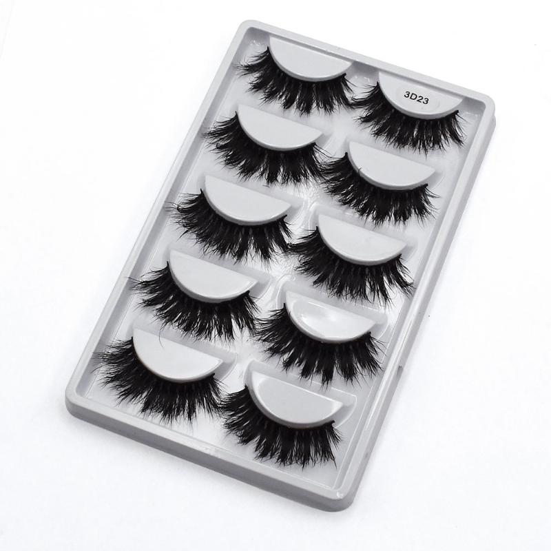 Factory Price 5Pairs Eyelashes 3D Mink Lashes 100% Handmade Sexy Natural Soft Lashes Cruelty Free Eyelashes 20/22mm Mink Eyelash
Factory Price 5Pairs Eyelashes 3D Mink Lashes 100% Handmade Sexy Natural Soft Lashes Cruelty Free Eyelashes 20/22mm Mink Eyelash