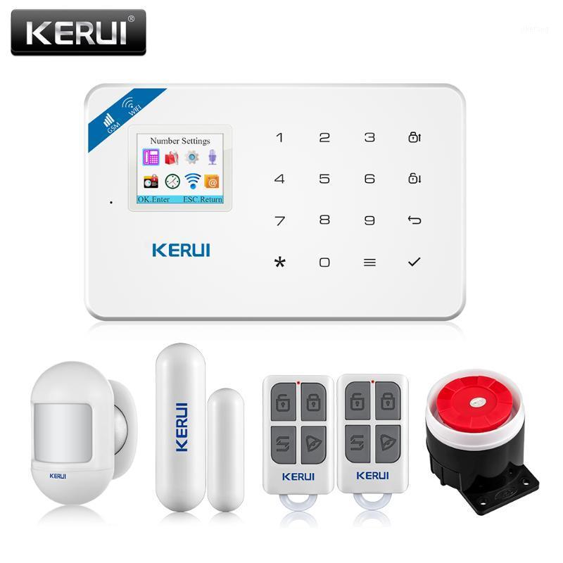 KERUI W18 Security Alarm for the House Alarm Systems Security home GSM Wifi Garage Smart Home Kit With Smoke Window Sensor Siren1
KERUI W18 Security Alarm for the House Alarm Systems Security home GSM Wifi Garage Smart Home Kit With Smoke Window Sensor Siren1