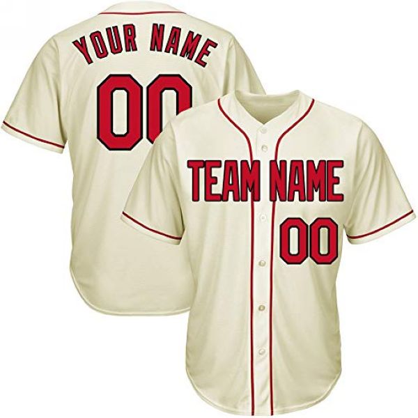 Custom Cream St.Louis Style Baseball stitched Jersey Any name any number mens women Youth jersey Personality jersey, As pics
Custom Cream St.Louis Style Baseball stitched Jersey Any name any number mens women Youth jersey Personality jersey, As pics