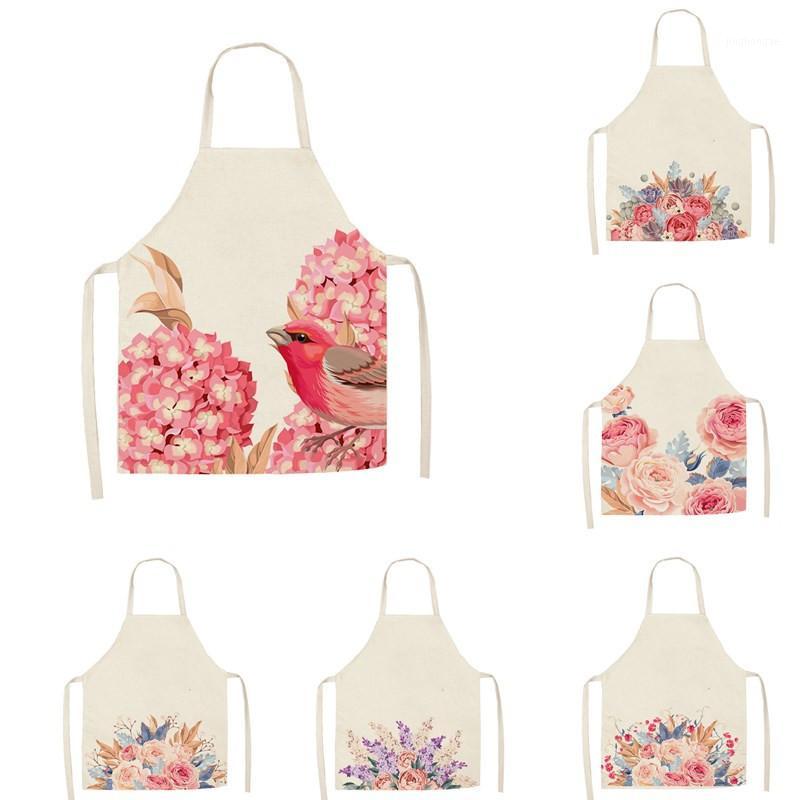 1Pcs Kitchen Apron Bird Flowers Printed Sleeveless Cotton Linen Aprons for Men Women Home Cleaning Tools 55*68cm1
1Pcs Kitchen Apron Bird Flowers Printed Sleeveless Cotton Linen Aprons for Men Women Home Cleaning Tools 55*68cm1