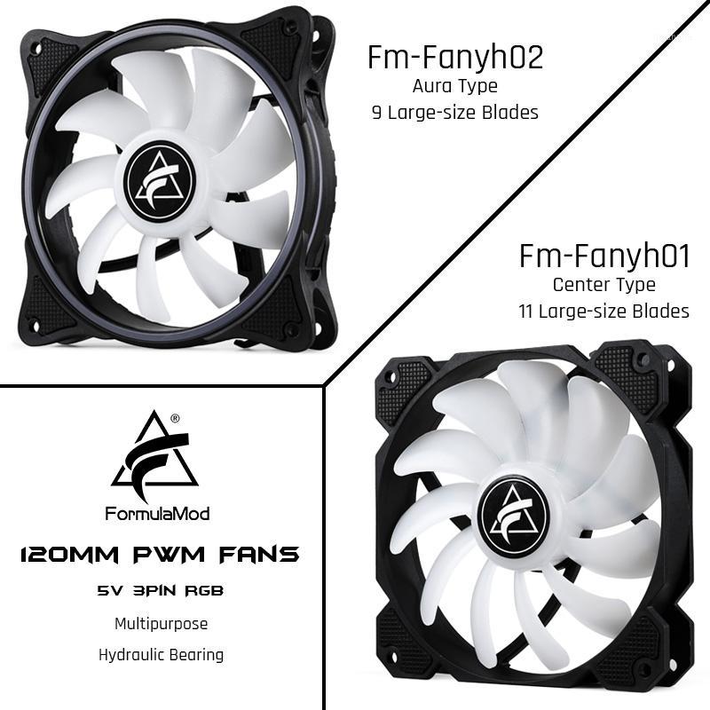 FormulaMod Fm-Fanyh 120mm PWM Fan 5v 3Pin RGB Multipurpose Radiator Cooler Case Fan Hydraulic Bearing 11/9 Large-size Blades1
FormulaMod Fm-Fanyh 120mm PWM Fan 5v 3Pin RGB Multipurpose Radiator Cooler Case Fan Hydraulic Bearing 11/9 Large-size Blades1