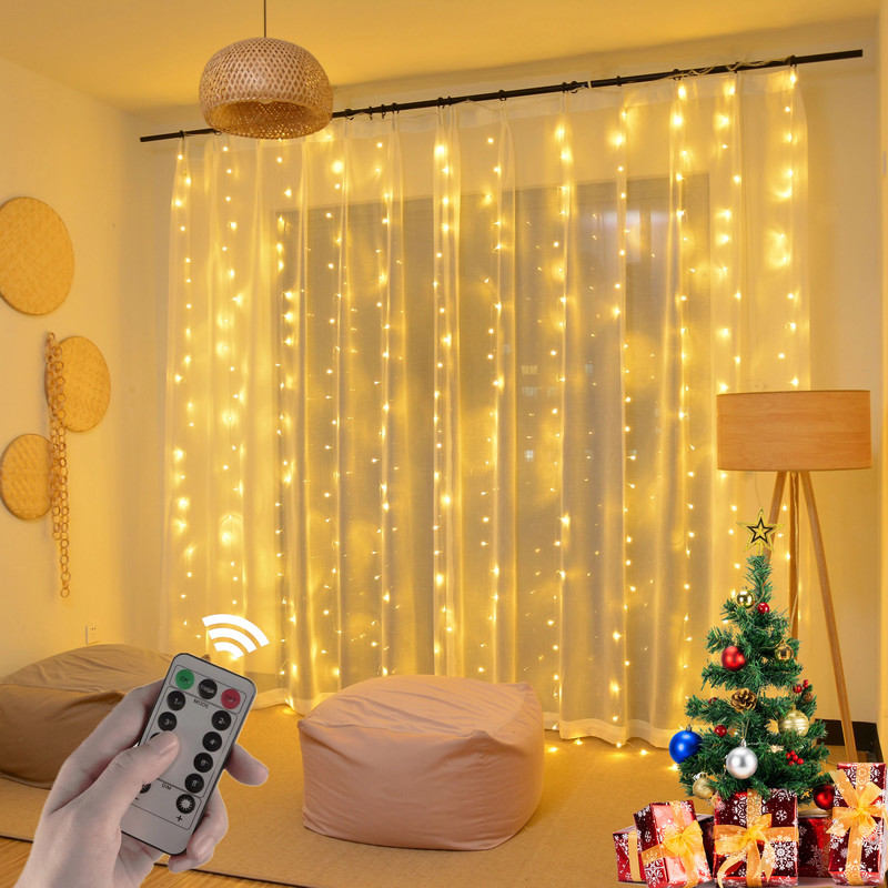 3M LED Christmas Fairy String Lights USB Remote Control Festoon Garland on Window New Year Holiday Decoration for Home Outdoor
3M LED Christmas Fairy String Lights USB Remote Control Festoon Garland on Window New Year Holiday Decoration for Home Outdoor