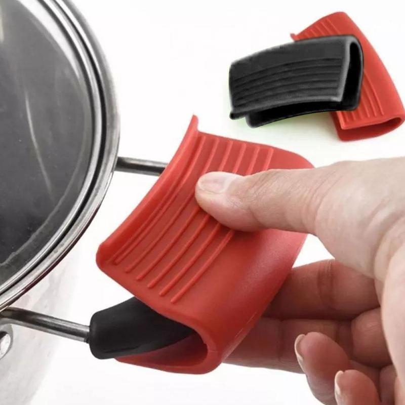 Silicone Heat Resistant Clip Non-slip Handle Cover Anti-scald Heat Pot Clips Microwave Oven Gloves Resistant Clip
Silicone Heat Resistant Clip Non-slip Handle Cover Anti-scald Heat Pot Clips Microwave Oven Gloves Resistant Clip