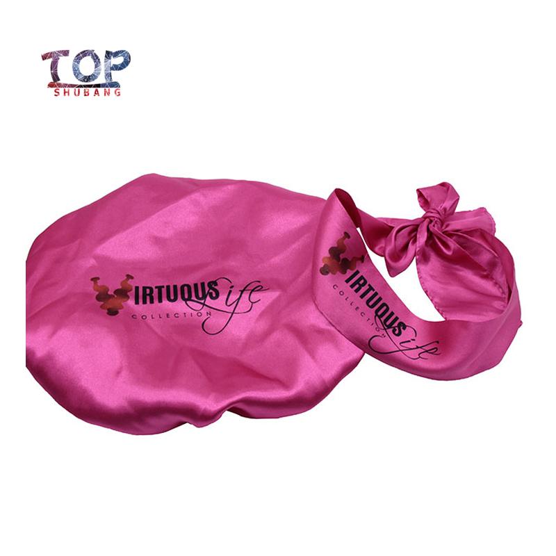 Custom Printing Logo Hot Pink Satin Bonnet/Scarf Silk Hair Tie Band Custom Available Hair Frontal Wraps
Custom Printing Logo Hot Pink Satin Bonnet/Scarf Silk Hair Tie Band Custom Available Hair Frontal Wraps
