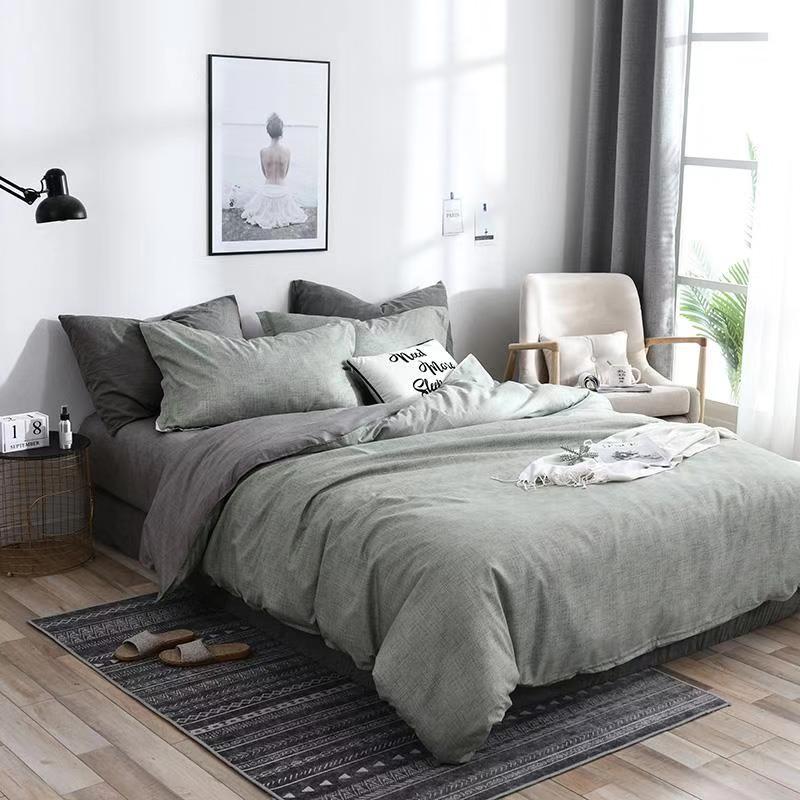 Three Piece Modern Bedding Sets Printed King Queen Size Luxury Quilt Cover Pillow Case Duvet Cover Brand Bed Comforters Sets High Quality - view 7