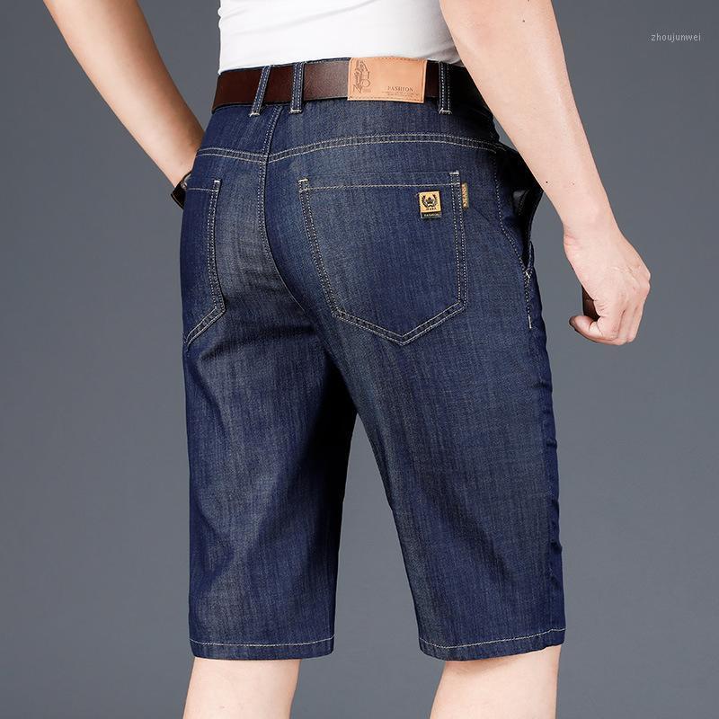 Men's Jeans Summer Thin Shorts Casual Pants Capris Loose Straight Breeches, Deep blue
Men's Jeans Summer Thin Shorts Casual Pants Capris Loose Straight Breeches, Deep blue