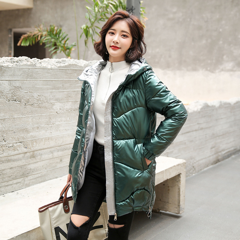 Women's winter Hooded jacket parka women's bread winter coat down jacket women's Down parka women parka winter jacket woman 201026