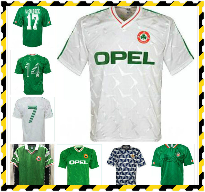 Retro 1990 1992 1994 Ireland soccer jerseys KEANE McGOLDRICK Retro football shirt S-2XL, Black;yellow
Retro 1990 1992 1994 Ireland soccer jerseys KEANE McGOLDRICK Retro football shirt S-2XL, Black;yellow