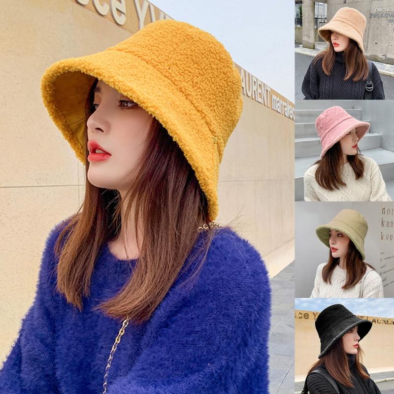 Women Winter Autumn Reversible Double Sided Bucket Hat Cotton Thicken Faux Fleece Wide Brim Sunscreen Packable Fisherman Cap, Black
Women Winter Autumn Reversible Double Sided Bucket Hat Cotton Thicken Faux Fleece Wide Brim Sunscreen Packable Fisherman Cap, Black