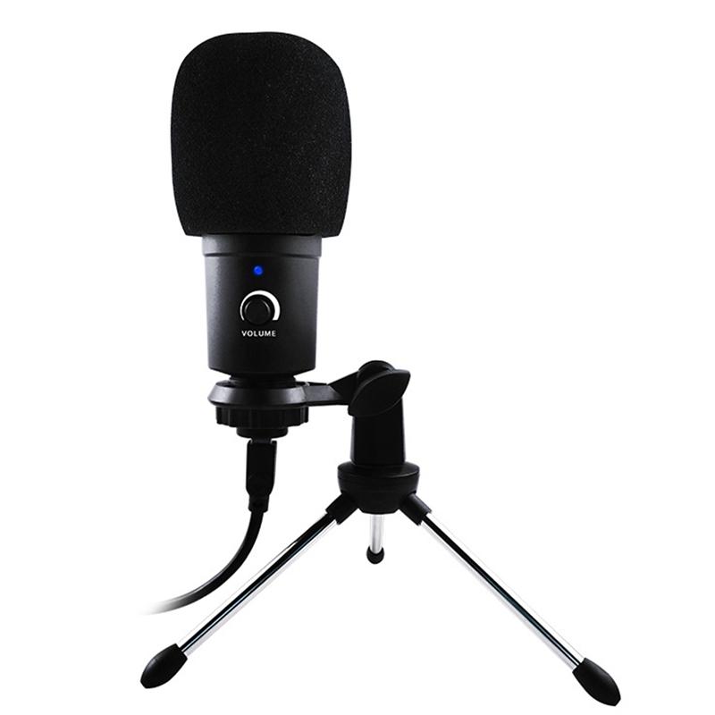 A6 USB Microphone Condenser Recording Microphone for Laptop Windows Cardioid Studio Recording Vocals Voice Over,YouTube
A6 USB Microphone Condenser Recording Microphone for Laptop Windows Cardioid Studio Recording Vocals Voice Over,YouTube