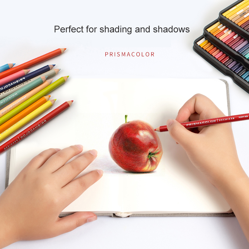 Prismacolor Colored Pencils 132/150 Oil Colors Professional Drawing Material For Artists Shading Sketching Coloring Art Supplies 201214