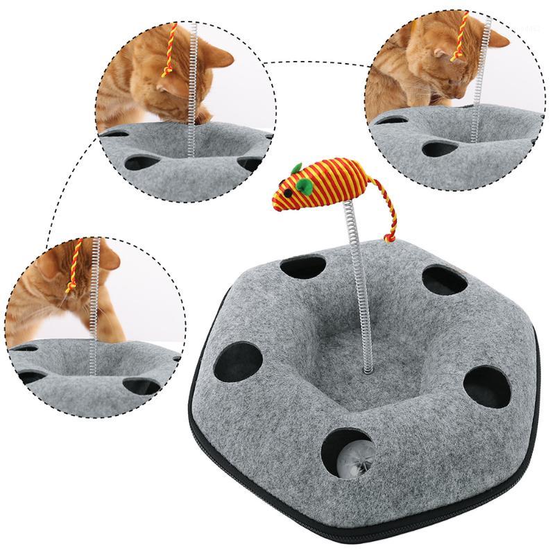 Pet Toy 2 in 1 Kitten Feather Funny Toys Blanket Cloth Ball Rotating Track Puzzle Cat Toy Cat Treasure Traing Moving Box1
Pet Toy 2 in 1 Kitten Feather Funny Toys Blanket Cloth Ball Rotating Track Puzzle Cat Toy Cat Treasure Traing Moving Box1