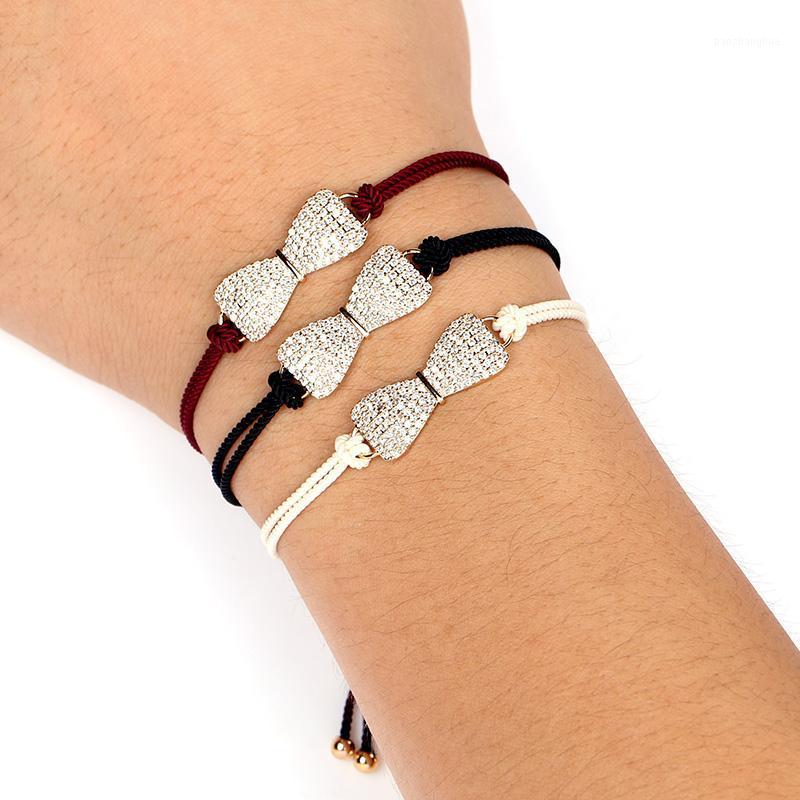Cubic Zirconia Crystal Bow Adjustable Bracelets For Women 2022 Trends Rope Chain In Assorted Colors Link,, Black
Cubic Zirconia Crystal Bow Adjustable Bracelets For Women 2022 Trends Rope Chain In Assorted Colors Link,, Black