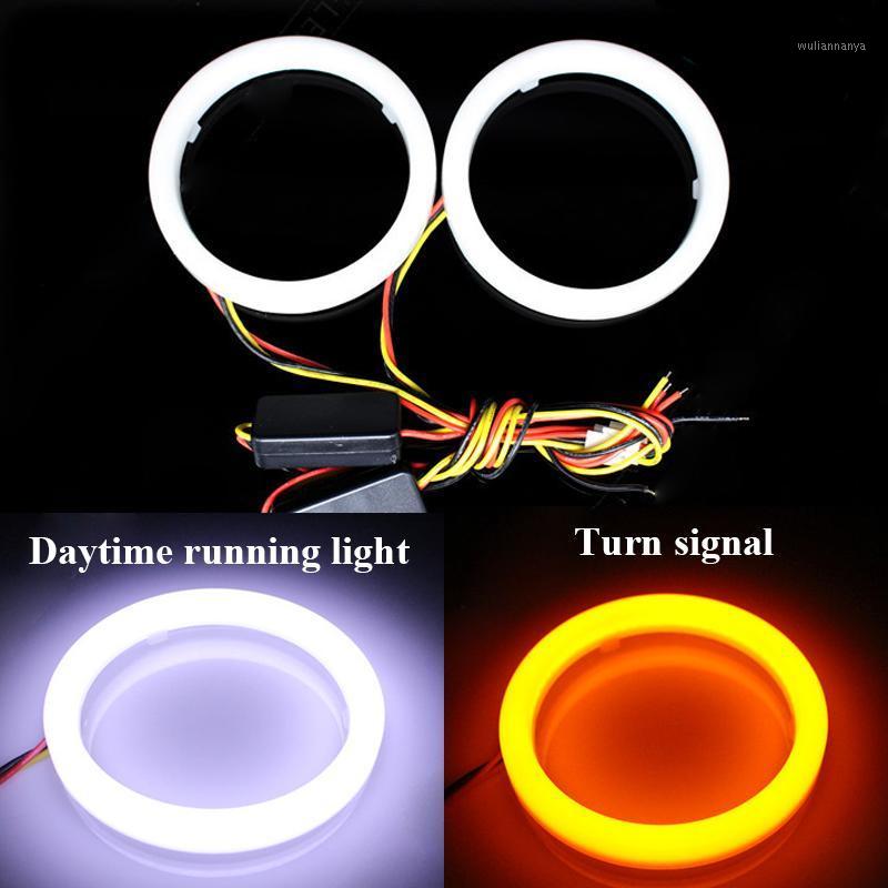 Emergency Lights 2PCS Halo Rings Car Led Angel Eyes Cotton White And Yellow 70mm 80mm 90mm 100mm 110mm 120mm Auto DRL With Turning Signal
Emergency Lights 2PCS Halo Rings Car Led Angel Eyes Cotton White And Yellow 70mm 80mm 90mm 100mm 110mm 120mm Auto DRL With Turning Signal