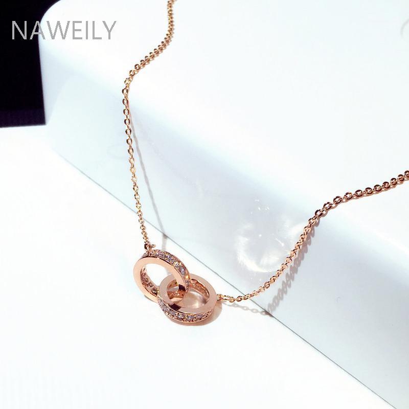 New Fashion Trendy Double Circle Necklace Pendants Gold Color Women Super Flash Inlaid Rhinestone Clavicle Short Necklace1
New Fashion Trendy Double Circle Necklace Pendants Gold Color Women Super Flash Inlaid Rhinestone Clavicle Short Necklace1