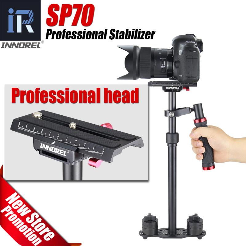 INNOREL SP70 Aluminum Handheld Steadicam DSLR Camera Stabilizer Video Steadycam Camcorder Steady Cam Glidecam Filmmaking Gimbal
INNOREL SP70 Aluminum Handheld Steadicam DSLR Camera Stabilizer Video Steadycam Camcorder Steady Cam Glidecam Filmmaking Gimbal