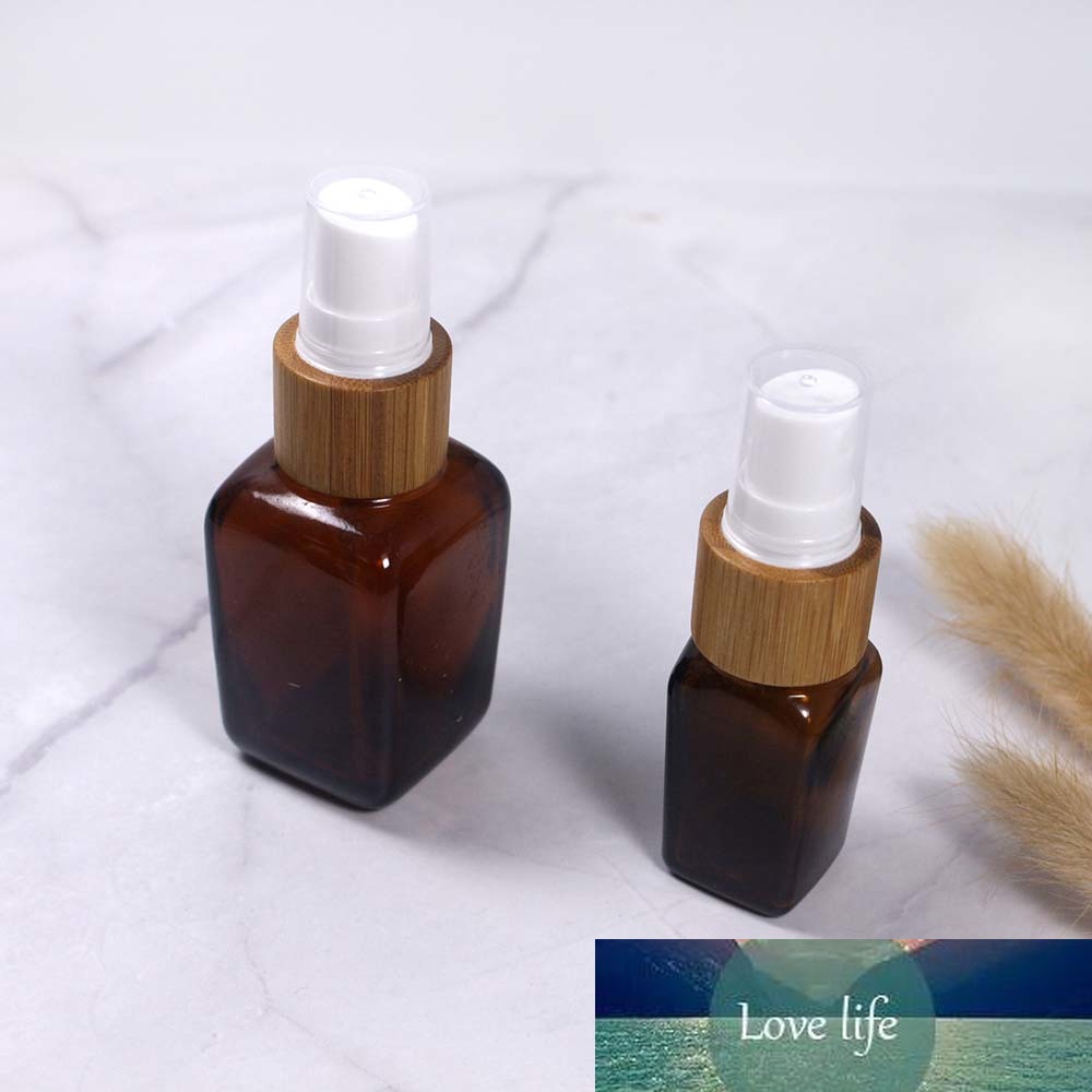 10ml 20ml 30ml 50ml 100ml Wooden Bamboo Cap Spray Pump Square Amber Glass Bottle Cosmetic Hydrolat Filling Container
10ml 20ml 30ml 50ml 100ml Wooden Bamboo Cap Spray Pump Square Amber Glass Bottle Cosmetic Hydrolat Filling Container