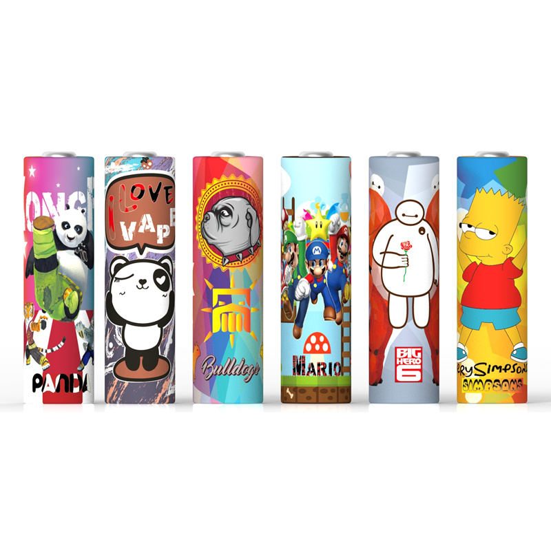 6 Types Cartoon 18650 20700 21700 Series Battery Wraps Cover Skin Pre-wrap Wrapper PVC Sticker Shrinkable Sleeve Heat
6 Types Cartoon 18650 20700 21700 Series Battery Wraps Cover Skin Pre-wrap Wrapper PVC Sticker Shrinkable Sleeve Heat