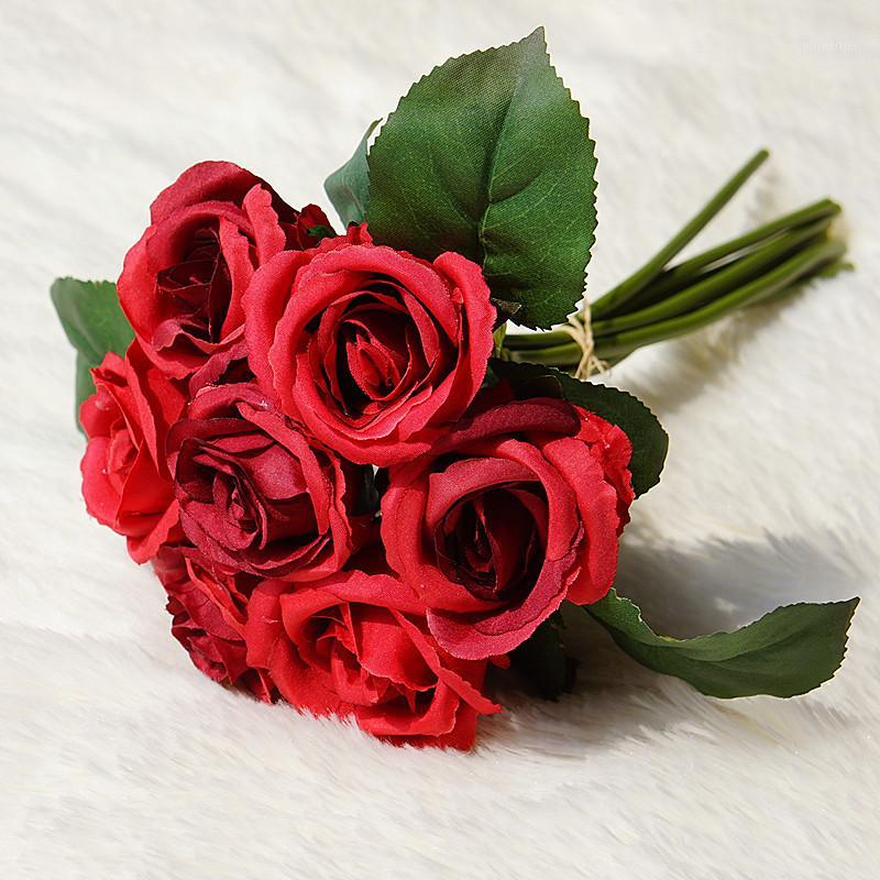 7 pieces Small roses bouquet wedding bridal accessories clearance decorative flowers ornamental flowerpot artificial plants1
7 pieces Small roses bouquet wedding bridal accessories clearance decorative flowers ornamental flowerpot artificial plants1