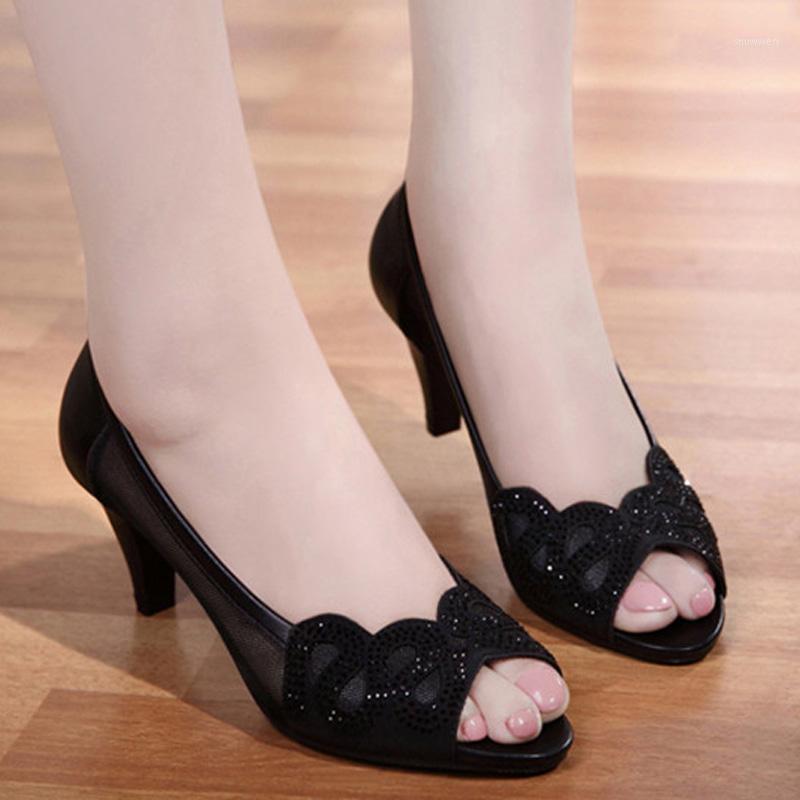 woman sandals 2021 summer sexy fish mouth shoes high documentary genuine leather shoes shallow mouth with joker with sandals1, Black
woman sandals 2021 summer sexy fish mouth shoes high documentary genuine leather shoes shallow mouth with joker with sandals1, Black