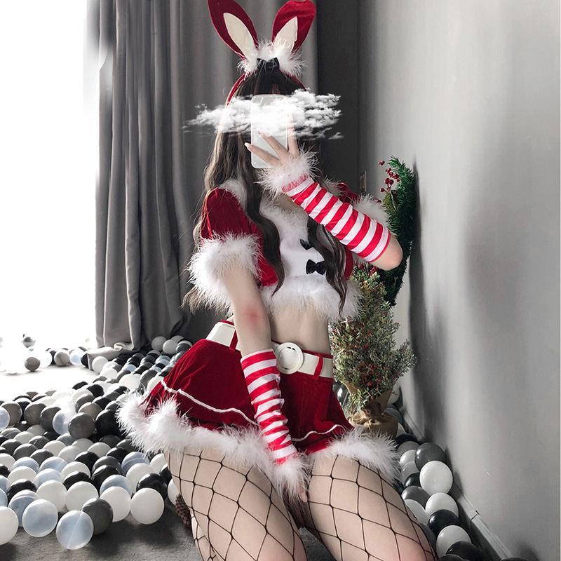 Conjunto de lingeries erticas empregada domstica servente feminino natal festa papai noel cosplay traje sexy coelho menina fantasia, Red
Conjunto de lingeries erticas empregada domstica servente feminino natal festa papai noel cosplay traje sexy coelho menina fantasia, Red