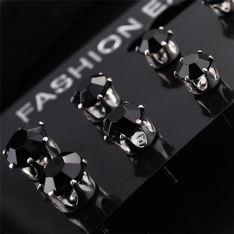 Crystal Alloy Round Crystal Stud Earrings Set Vintage White And Black Color Simulated Earring Set For Women Shiny Jewelry
Crystal Alloy Round Crystal Stud Earrings Set Vintage White And Black Color Simulated Earring Set For Women Shiny Jewelry