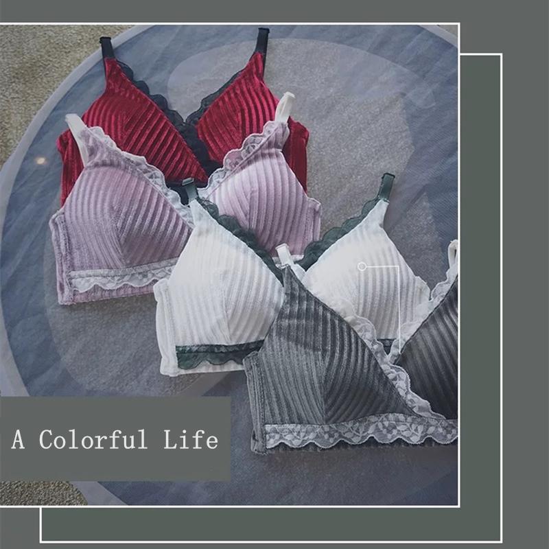 Wire Free Push Up Bra Underwear Women Set Sexy Lenceria Ensemble Lingerie Femme Lace Bra And Panty Set Lingere Women's Intimates, Green set
Wire Free Push Up Bra Underwear Women Set Sexy Lenceria Ensemble Lingerie Femme Lace Bra And Panty Set Lingere Women's Intimates, Green set