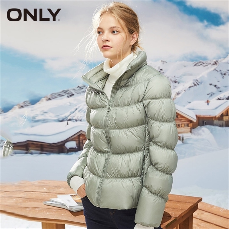 ONLY Pure Color winter Light-weight Short Down Jacket| 119323514 Y201001