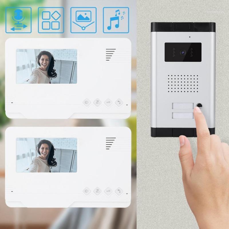 4.3in TFT Color LCD Display Door Viewer Camera Phone Doorbell Video Intercom Kit 1 Camera 2 Monitors IR Night Vision Waterproof1
4.3in TFT Color LCD Display Door Viewer Camera Phone Doorbell Video Intercom Kit 1 Camera 2 Monitors IR Night Vision Waterproof1