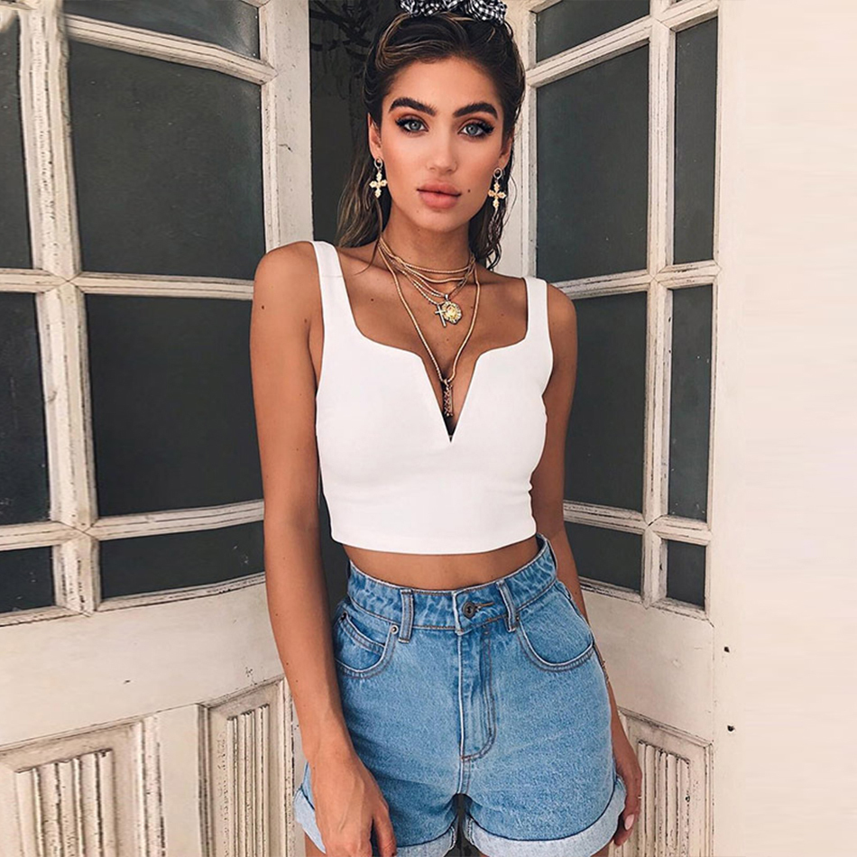 ADYCE New Sexy Bandage Blouse Celebrity Runway Short Top Vest Rayon V-Neck Tank Luxury Evening Party Women Tops Y200326, White
ADYCE New Sexy Bandage Blouse Celebrity Runway Short Top Vest Rayon V-Neck Tank Luxury Evening Party Women Tops Y200326, White