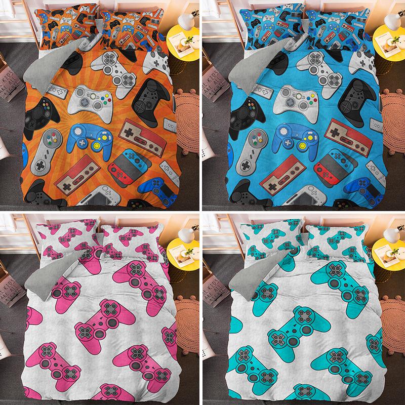 Cool Gamer 240x220 Bedding Set Queen Game Duvet Covers Pillowcase 2/3pcs Bed Cover Sets For Boys Girls US EU AU UK Size, Bss1408
Cool Gamer 240x220 Bedding Set Queen Game Duvet Covers Pillowcase 2/3pcs Bed Cover Sets For Boys Girls US EU AU UK Size, Bss1408