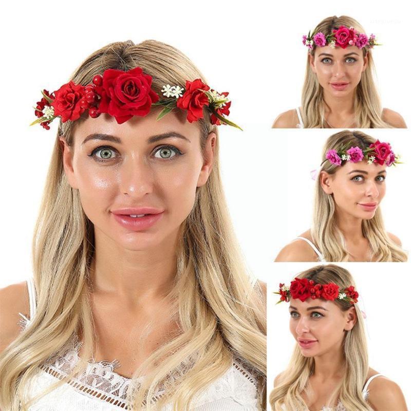 Hair Clips & Barrettes Romantic Rose Flower Korean Princess Garland Band Wreat Wedding Accessories Headwear Lace-up B7F0, Golden;silver
Hair Clips & Barrettes Romantic Rose Flower Korean Princess Garland Band Wreat Wedding Accessories Headwear Lace-up B7F0, Golden;silver